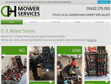 Tablet Screenshot of ohmowerservices.co.uk